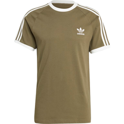 adidas Men's Adicolor Classics 3-Stripes Tee - Olive Strata