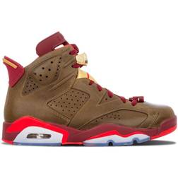 Nike Air Jordan 6 Retro Cigar - Raw Umber/Team Red/Metallic Gold/Challenge Red