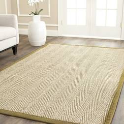 Safavieh Fiber Collection Natural, Green, Beige