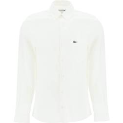 Lacoste Linen Shirt Men - White