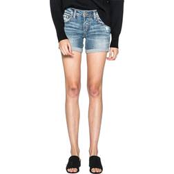 Silver Jeans Boyfriend Mid Rise Short Light Wash - SJL268