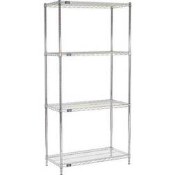 Nexel 5 Tier Wire Starter Unit Book Shelf