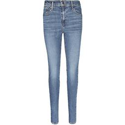 Levi's 720 High Rise Super Skinny Jeans - Medium Indigo Worn In/Blue