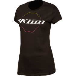 Klim Excel Camiseta Para Mujer - Negro-Blanco