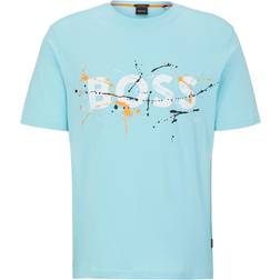 HUGO BOSS T-shirt Paint Splatters Blue