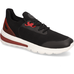 Geox Spherica Actif Negro Rojo - Black/Pink