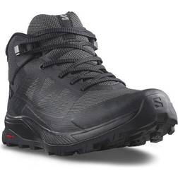 Salomon Trekking-skor Outrise Mid Gtx W L47160500 Black/Black/Ebony Svart