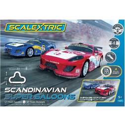 Scalextric Scandinavian Super Saloons Race Track Set C1425PF