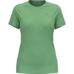 Odlo T-shirt de trail running X-Alp Performance Wool 115 pour femme - Vert