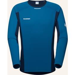 Mammut Camiseta Aenergy FL Manga Larga Azul Oscuro - Blue