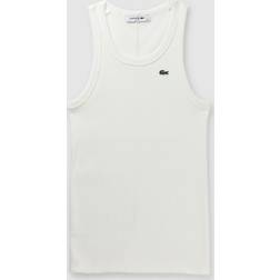 Lacoste Top Dame - Hvid