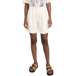 Anine Bing Linnen Shorts - Dames - Linnen/Vlas