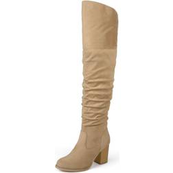 Journee Collection Women's Kaison Boots Stone Stone