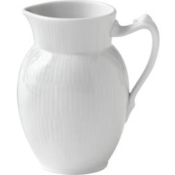 Royal Copenhagen White Fluted Flødekande 0.38L