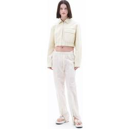 Filippa K Off-White Light Functional Lounge Pants White Chalk