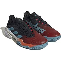 adidas Barricade Tennis Shoes Preloved Red Mens