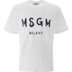 MSGM T-Shirt Herren - Weiß