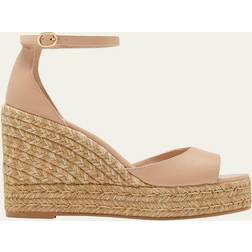 Stuart Weitzman Nudistcurve Espadrille Wedge Adobe