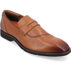 Thomas & Vine And Mens Zenith Square Toe Loafers, Medium, Brown Brown