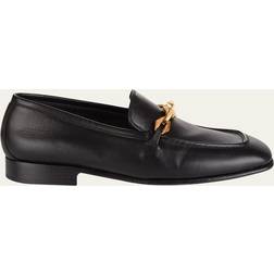 Jimmy Choo Klassisk Læder Loafer Sko - Sort