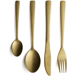 Marie Sohl Matte Gold Bestiksæt 16stk