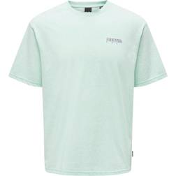 Only & Sons Men's Relaxed Fit O-hals T-shirt