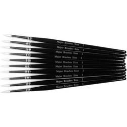 Major Brushes Major Brush Synthetic Sable Artist Brush Size 2