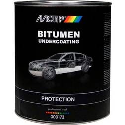 Motip Protezione Sottoscocca 000173 2.5 Vernice per Legno, Vernice lacca Nero