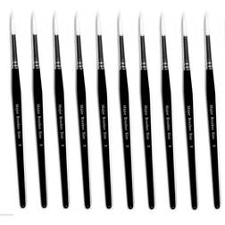 Major Brushes Major Brush Synthetic Sable Artist Brush Size 8