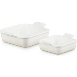 Le Creuset Heritage Kvadratiskt Fatset Meringue Ramekin