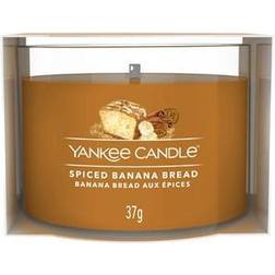 Yankee Candle Votive Spiced Banana Bread Bougie Parfumée 37g