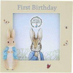 Beatrix Potter Rabbit First Birthday Photo Frame