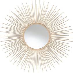 Pacific Lifestyle Starburst Gold Wall Mirror 80.5cm