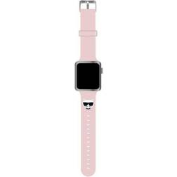 Karl Lagerfeld Apple Watch 4/5/6/7/SE 38/40/41mm Band Silicone Heads