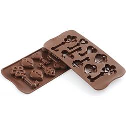 Silikomart SCG33 Keys 34x84 h Chocolate Mold