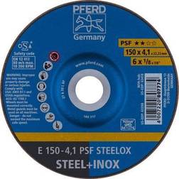 Pferd 62015520 Psf Steelox Skrubskive forkrøppet 150 mm 22.23 mm 10 stk