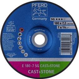 Pferd 62917625 E 180-7 SG CAST+STONE Skrubskive forkrøppet 22.23