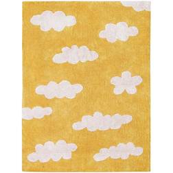 Lorena Canals Tapis Lavable Clouds Mustard