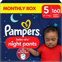 Pampers Night Pants Size 5 12-17kg 160pcs