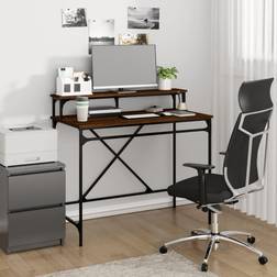 vidaXL Brown Oak 100 x 50 x 90 cm Writing Desk