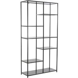 Dkd Home Decor Black Metal Wall Shelf