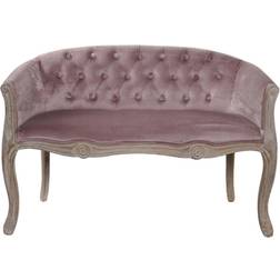 Dkd Home Decor Pink Træ Sofa