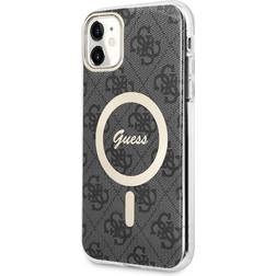 Guess iPhone 11 Mobilskal MagSafe 4G Svart