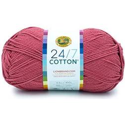 Lion Brand Yarn 761-135 Bomullsgarn Terrakotta 170 Meter
