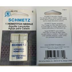 Schmetz Needle Size 16 100 Hemstitch Machine