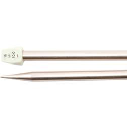 Size 15/10mm Silvalume Single Point Knitting Needles 14"