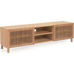 Kave Home Beyla Oak Natural Mobile TV 42.5x49.5cm