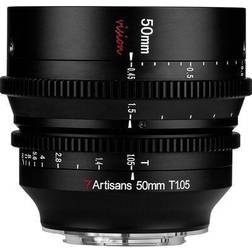 7artisans 50mm T 1.05 Vision Cinema Objektiv APS-C E