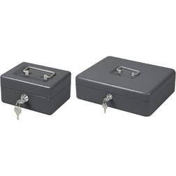 Metal Coin Box 30 x 24 x 9 cm