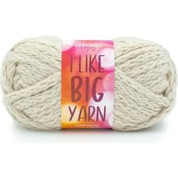 Lion Brand i big yarn-almond cream